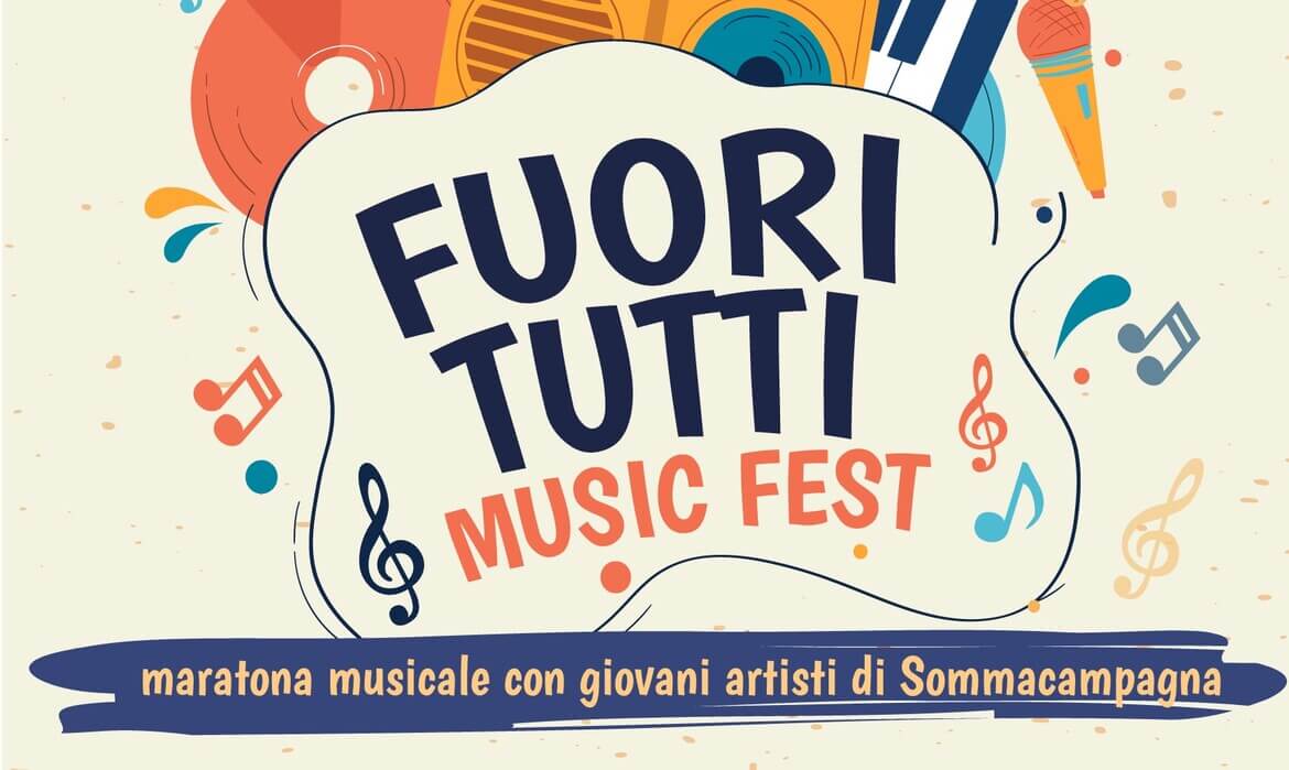 “Fuori Tutti Music Fest”, maratona musicale con giovani artisti di Sommacamapagna