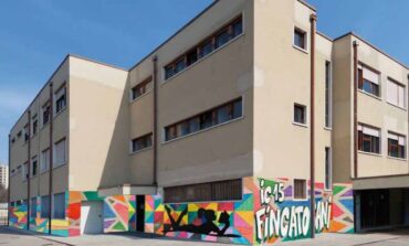 Nuovo murale alle scuole Fincato Rosani