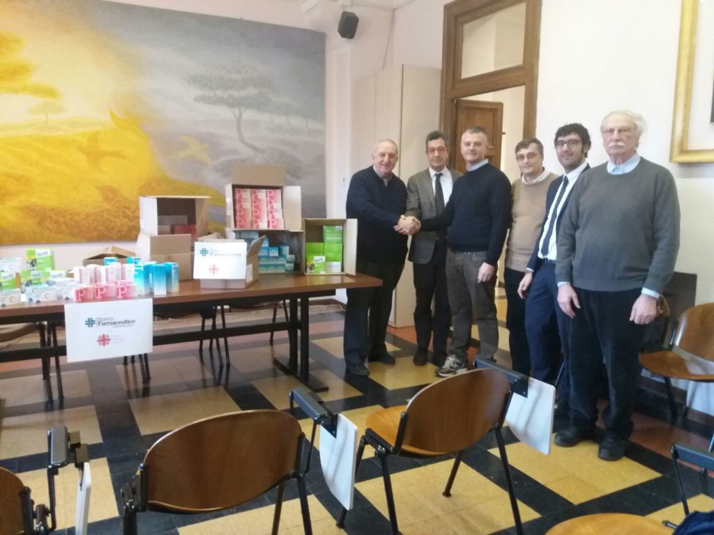 Banco Farmaceutico consegna 550 farmaci alla Caritas Diocesana di Verona