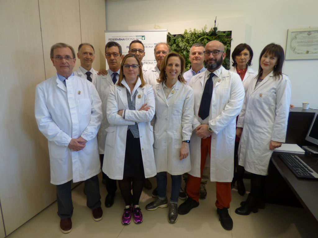 Assegnazione delle cariche del nuovo Consilgio direttivo di Federfarma Verona per il triennio 2017-2020