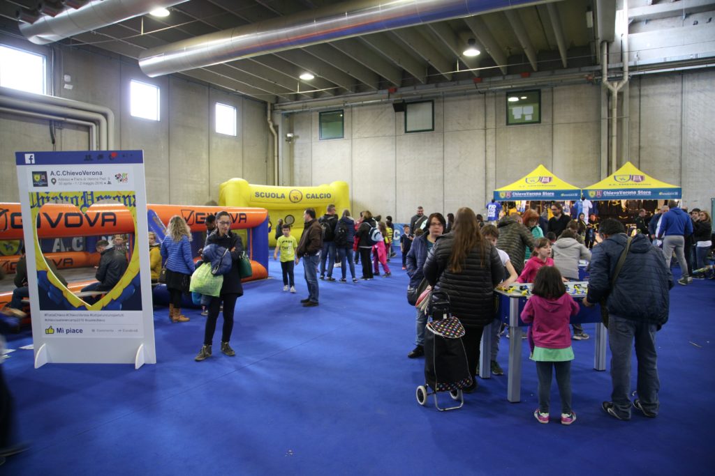 Il ChievoVerona protagonista anche a Sport Expo 2017