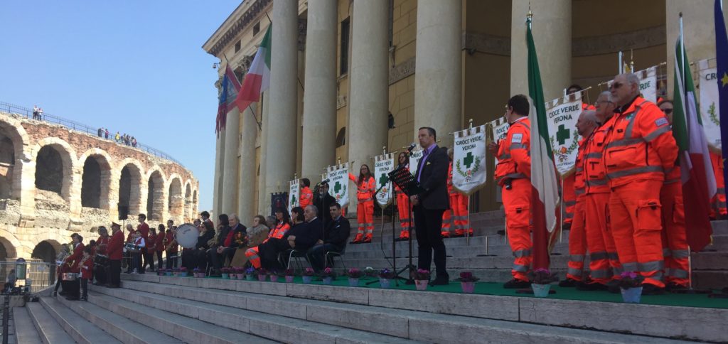 Presentate tre nuove ambulanze Croce Verde