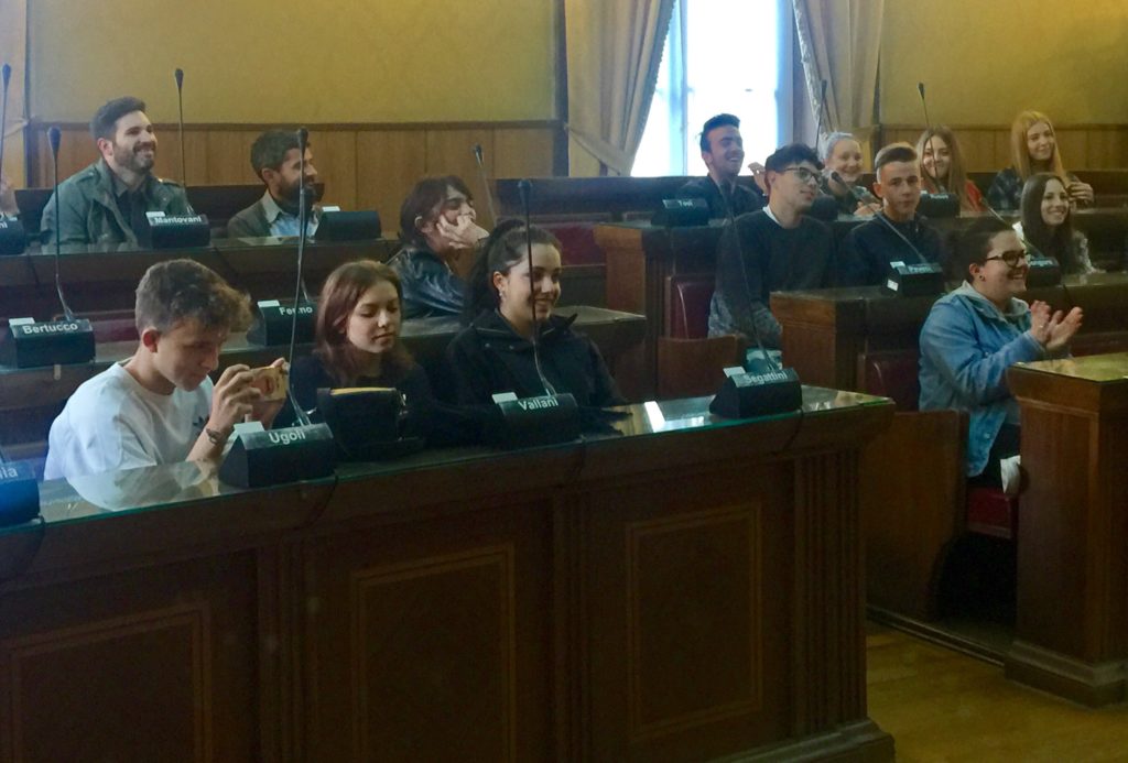 Ricevuti studenti spagnoli a Verona per scambio con studenti Marco Polo
