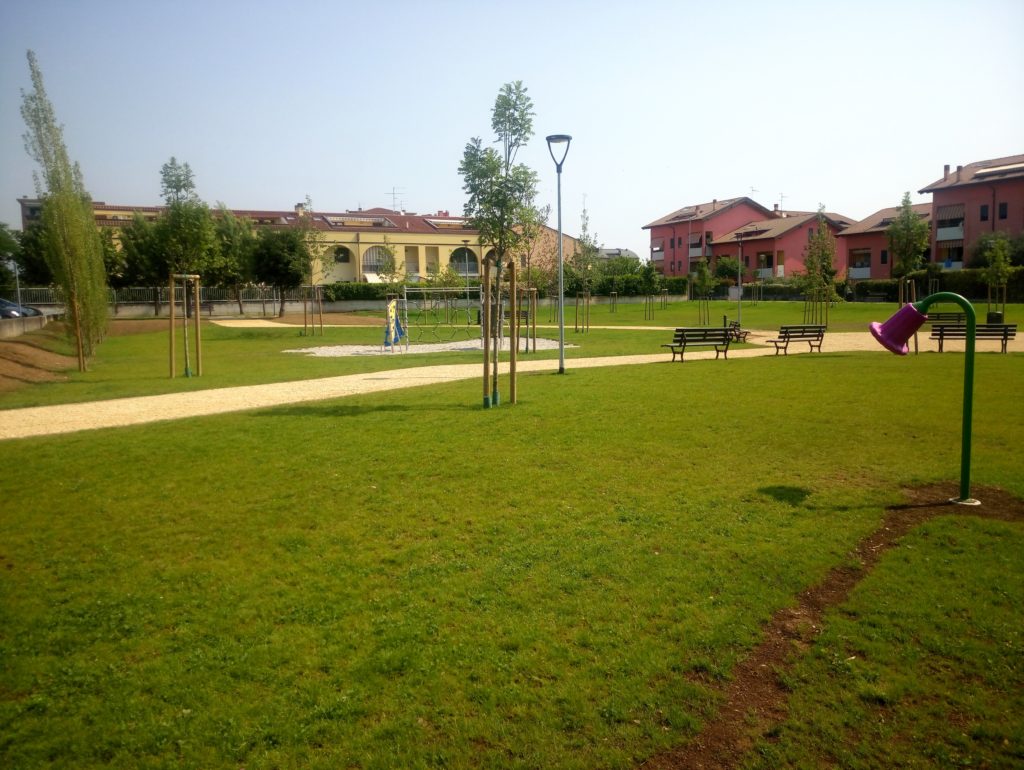 Inaugurata l’area verde tra via Bassone e via Ca’ dell’Albera
