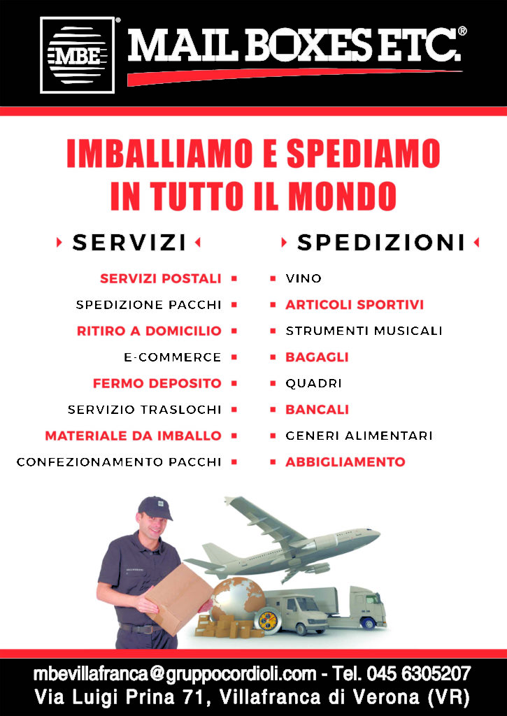 IMBALLIAMO E SPEDIAMO IN TUTTO IL MONDO