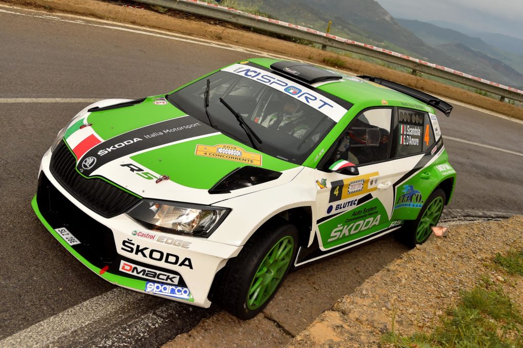 ŠKODA conquista il podio al rally Targa Florio