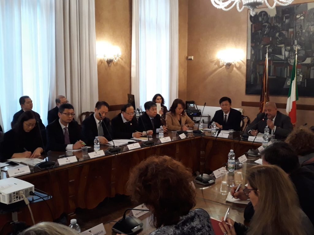 Delegazione cinese di Hebei in Veneto. Assessore Marcato, “Il sistema produttivo delle PMI venete è modello internazionale. Sinergie in vista delle Olimpiadi invernali di Pechino e Milano Cortina sono una grande opportunità”