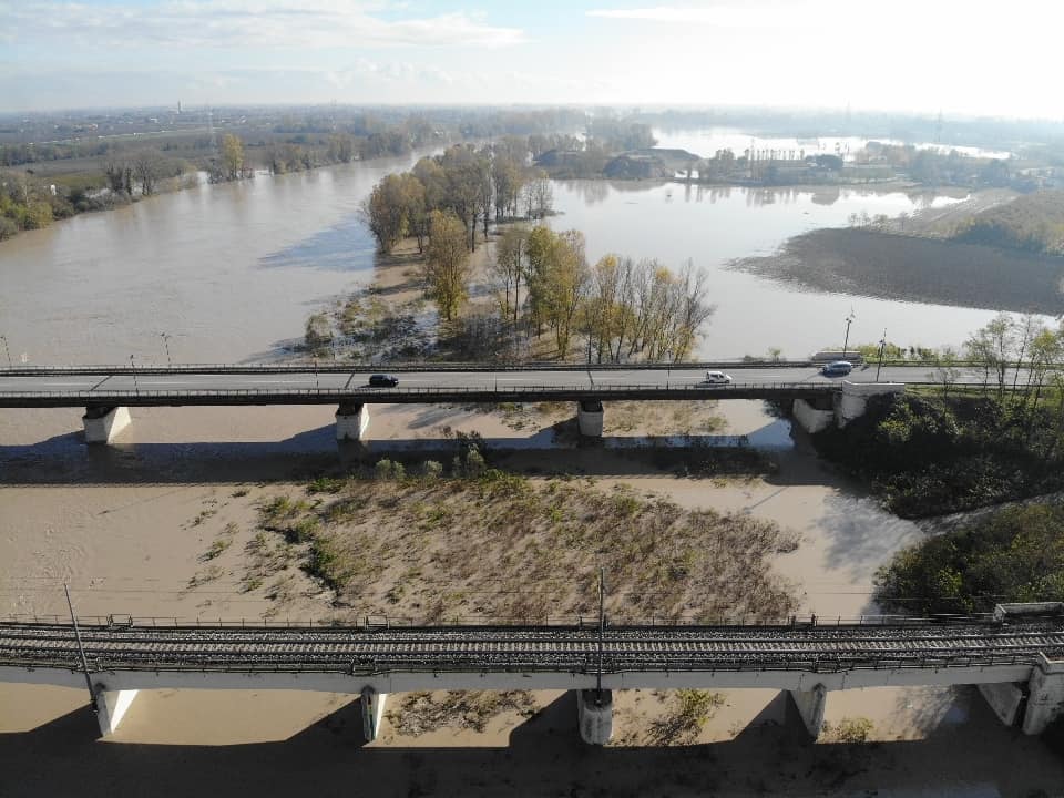 Meteo. Protezione Civile aggiorna le prescrizioni per l’arrivo della piena del Po in Veneto