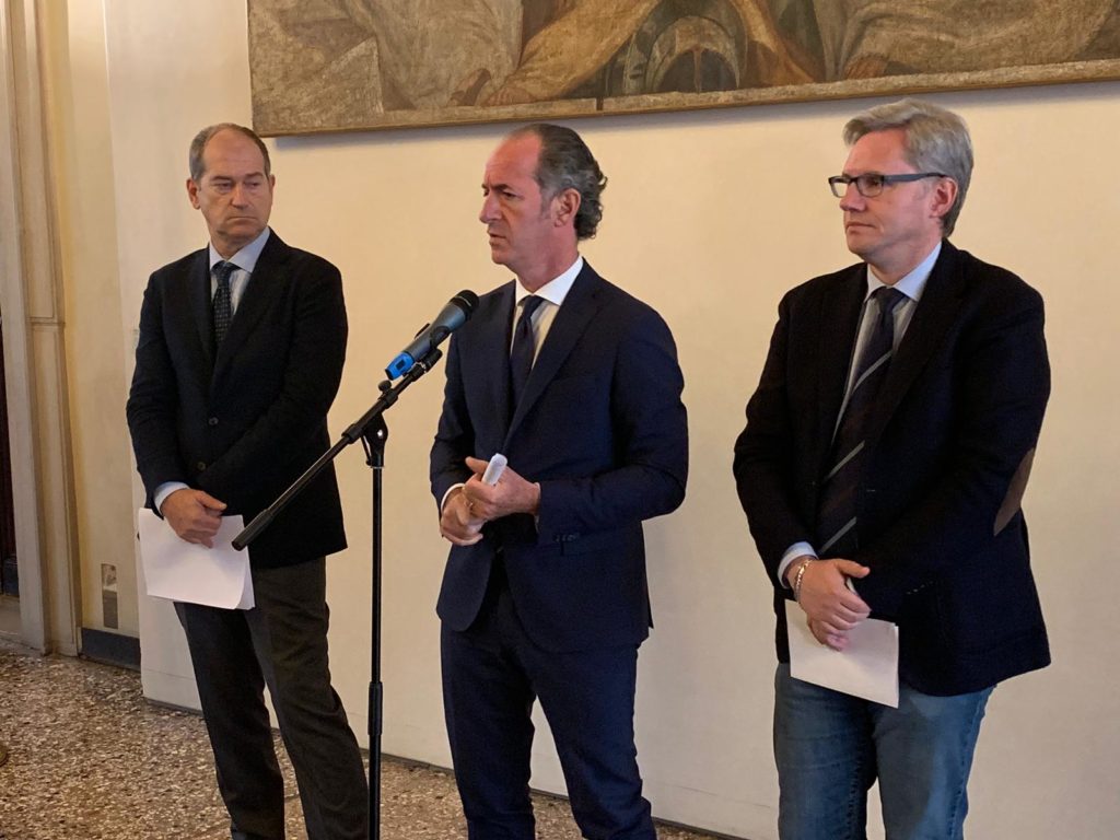 Maltempo. Punto della situazione del Presidente Zaia. “Danni ingenti su costa, litorale e bellunese. Chiesto un altro commissario per danni oltre Venezia”