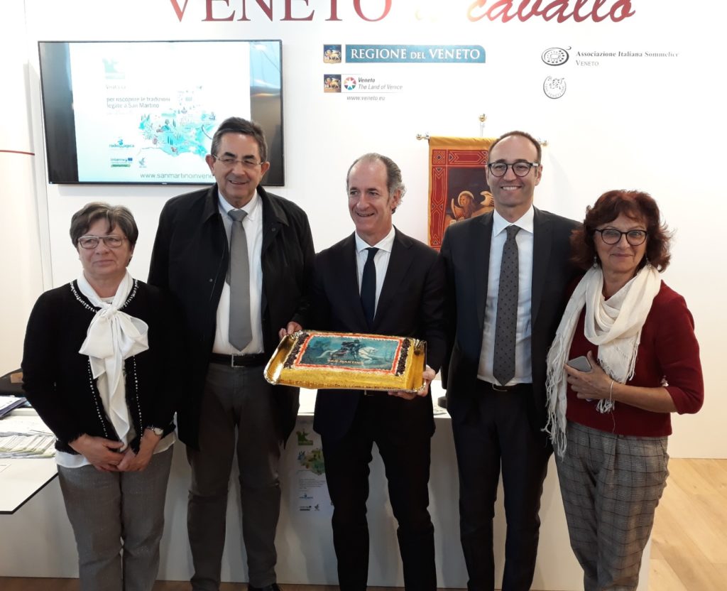 Presentato a Fieracavalli il progetto dell’Unpli Veneto che prelude alla creazione della “Via Sancti Martini”. Zaia annuncia per il prossimo anno la app “Veneto sentieri”