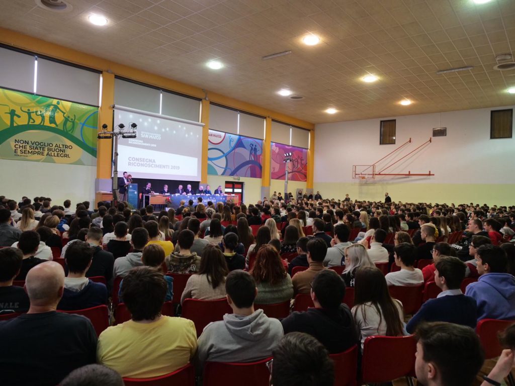 All’Istituto salesiano San Marco l’assessore Mar alla cerimonia di consegna degli attestati di qualifica 2018-2019 del Centro di formazione professionale e delle borse di studio 2019-2020