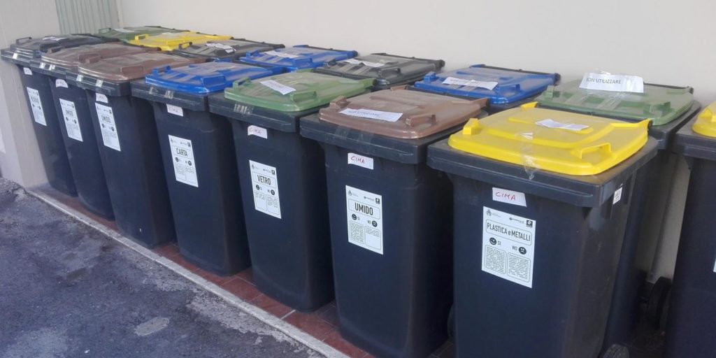 Villafranca di Verona. Raccolta rifiuti in grandi aree condominiali