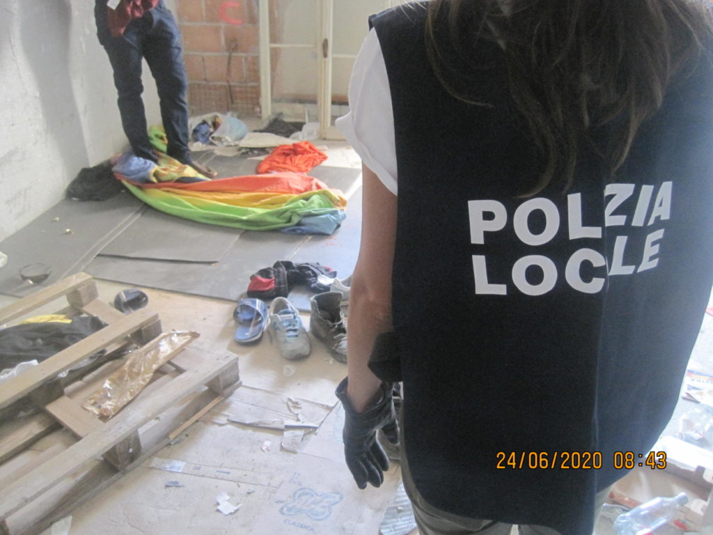 Programma “Oculus”: sgomberate dalla Polizia locale le palazzine in costruzione di via Sansovino a Mestre