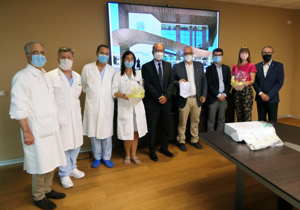 I Rotary Club di Verona donano 15 caschi per la respirazione assistita all’Ospedale di Negrar