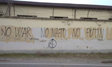 "No war, no Nato, no Putin" | In via del Pestrino