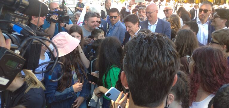 Giuseppe Conte a Verona, nella “Rete!” di Damiano Tommasi