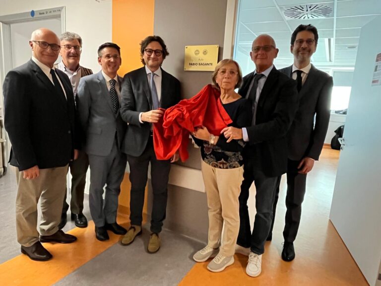 Chirurgia Epatobiliare, aula dedicata a Fabio Bagante