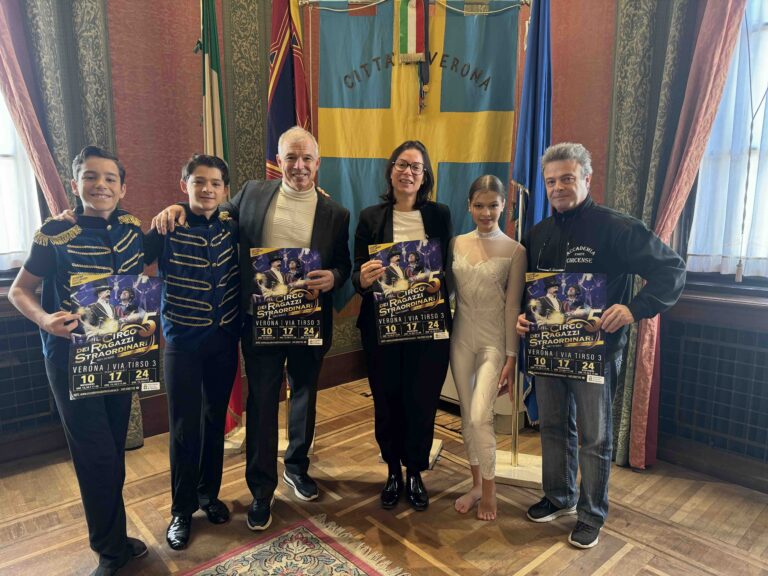 “Il Circo dei Ragazzi Straordinari”: lo spettacolo con talenti internazionali che si stanno formando a Verona