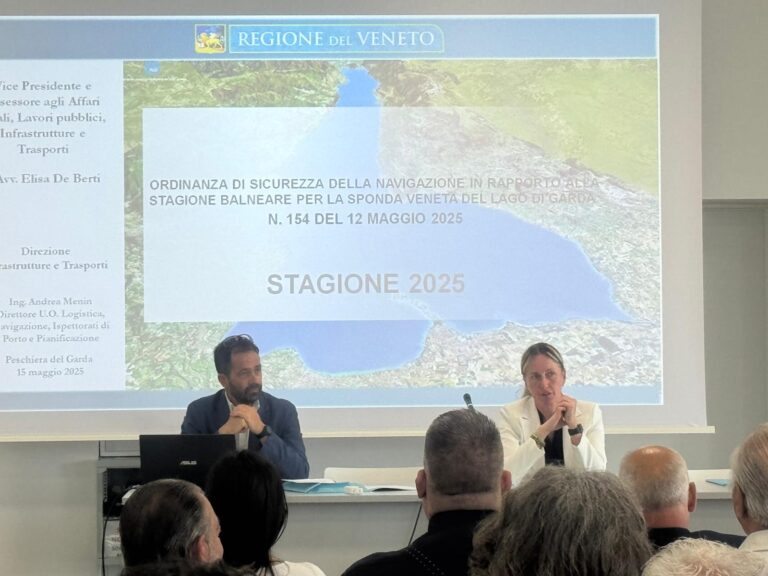 Sicurezza sul Lago di Garda, cambia la disciplina sulla balneazione estiva. Vicepresidente De Berti: “Delegati ai Comuni i provvedimenti specifici in base alle peculiarità e alle esigenze locali”