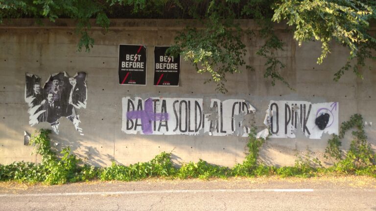 L’Altra Verona… Scritte “focose” su muri vicini al Centro sportivo “Consolini”