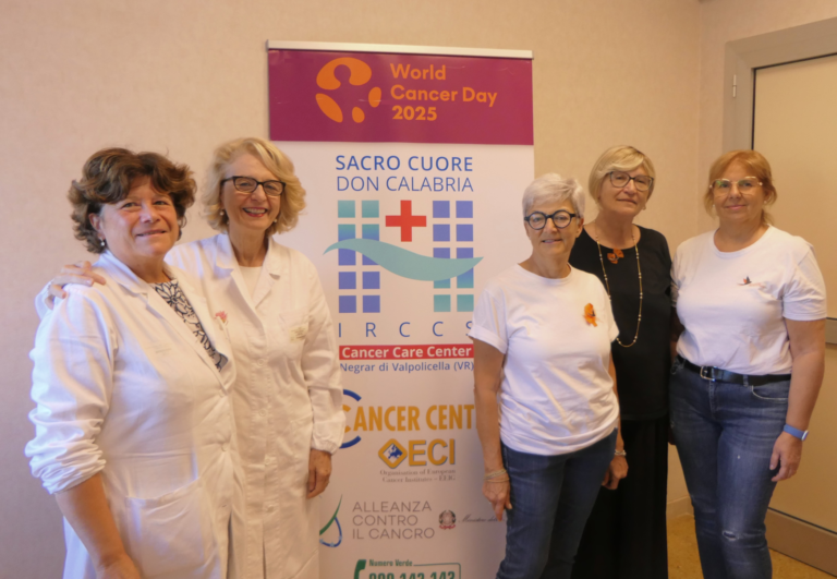 Con l’Ottobre Rosa inizia la collaborazione tra l’IRCCS di Negrar e l’ANDOS