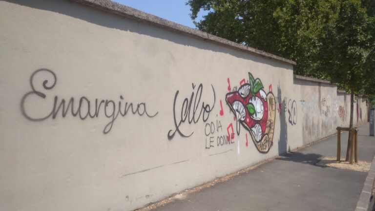Pesanti oltraggi allo street artist Cibo